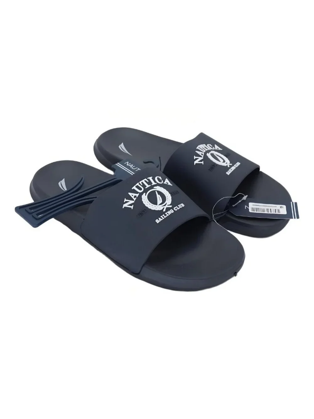 Nautica Porter 3 Pool Slide Men's Sandals Navy White 10M
